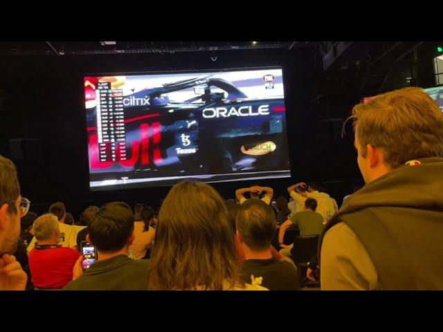 2021 Abu Dhabi Grand Prix, final lap crowd reaction in Sydney!