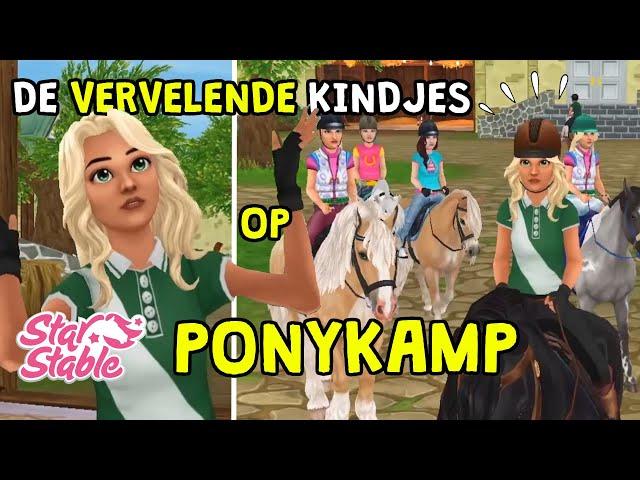 Ponykamp Leiding Wordt Gek Van De Kinderen! | Star Stable Film | Emma's Paarden TV