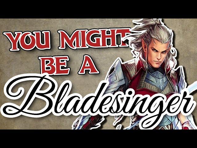 You Might Be a Bladesinger | Wizard Subclass Guide for DND 5e