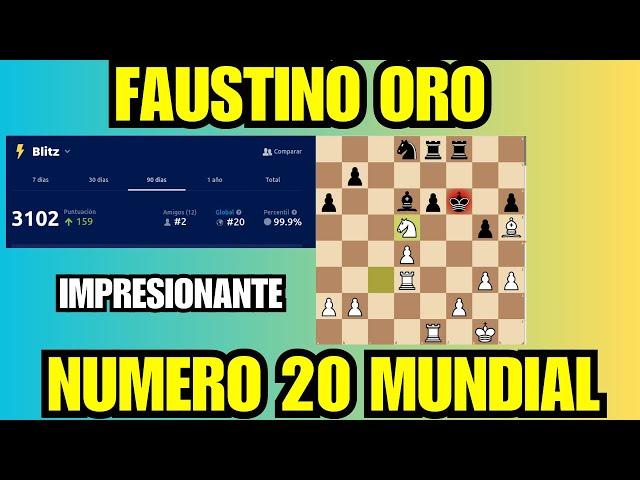 FAUSTINO ORO - NUMERO 20 DEL MUNDO - INCREÍBLE PERO REAL