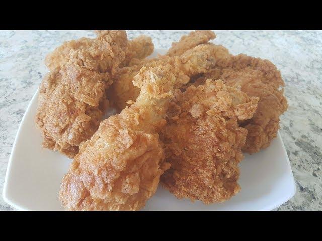 POLLO FRITO ESTILO KFC, SUPER  CRUJIENTE  Y DELICIOSO!!!!