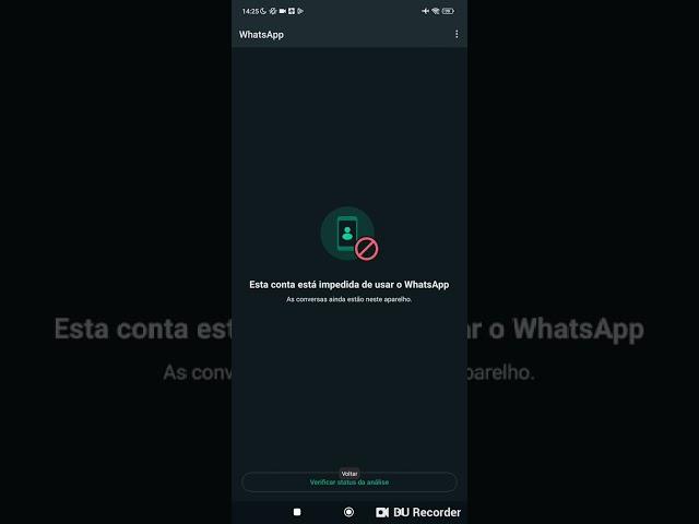 Como tirar Ban Permanente pelo Próprio whatsapp sem Precisar de email