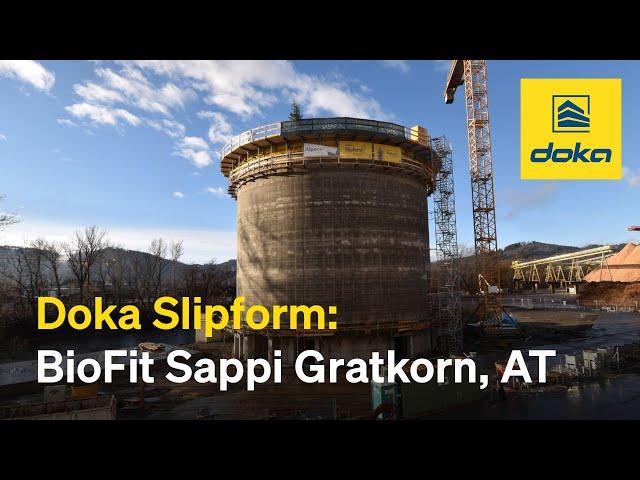 Doka Slipform | Bauwerke gleiten in Doka-Qualität | BioFit Sappi Gratkorn, Austria