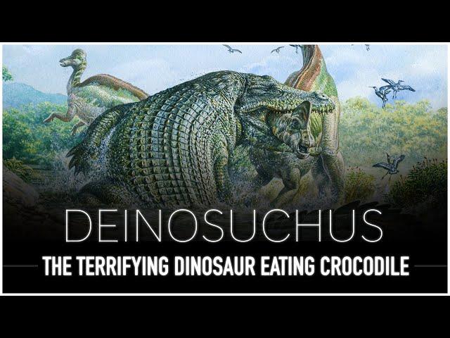 Deinosuchus: The Terrifying Extinct Dinosaur Eating Crocodile | Dinosaur Documentary