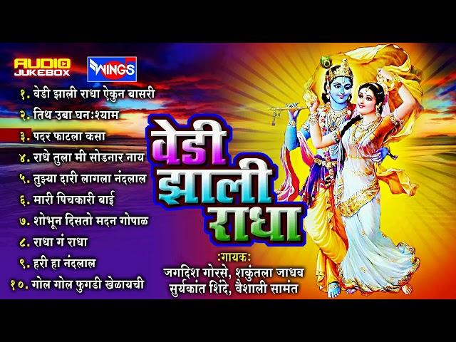 वेडी झाली राधा | १० गवळणी | Vedi Jhali Radha | 10 Marathi Gavlan Songs