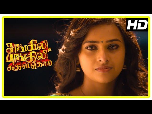 Sangili Bungili Kadhava Thorae Scenes | Jiiva and Soori realise the house is haunted | Sridivya