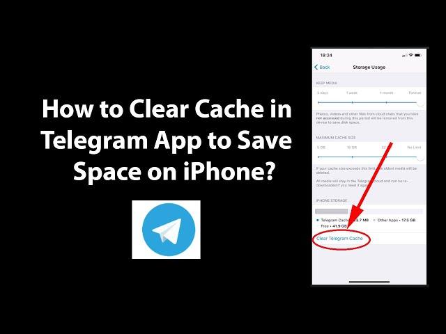 How to Clear Cache in Telegram App to Save Space on iPhone?