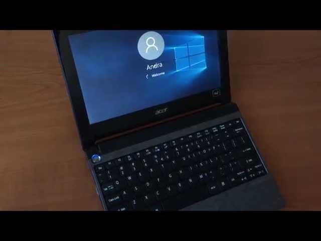 Windows 10 on Acer Aspire One