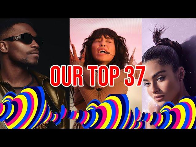 EUROVISION 2023 | OUR TOP 37 (ALL SONGS)