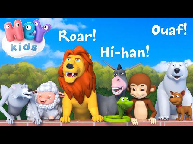 Sons d'animaux pour bébé | Les animaux pour enfants | HeyKids - Chansons pour bébé