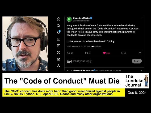 The "Code of Conduct" Must Die