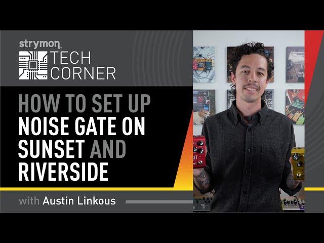 Strymon Tech Corner: Sunset and Riverside Noise Gate