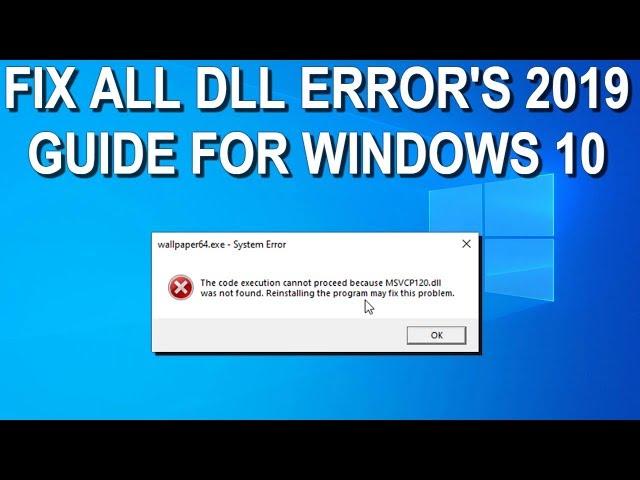 Fix All DLL Errors in Windows 10 with Visual C++ All in One Installer 2019 Guide