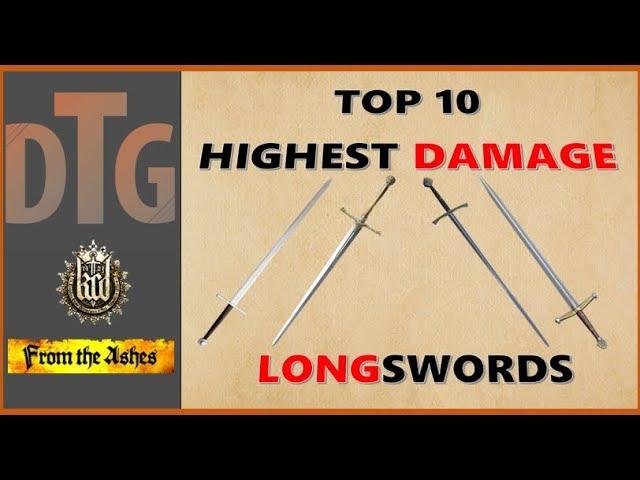 Top 10 Best Longswords in Kingdom Come Deliverance | Most Powerful Long Swords KCD