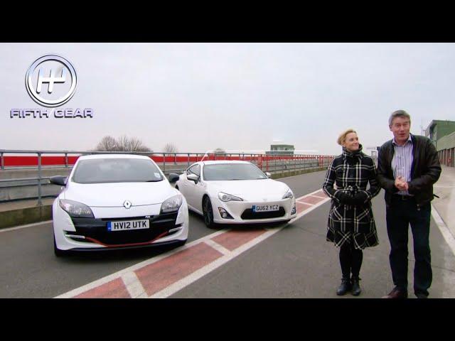 Renault Sport Megane 265 vs Toyota GT86: The FULL Challenge | Fifth Gear