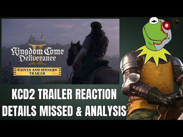 Kingdom Come Deliverance 2: Saints and Sinners Trailer Reaction