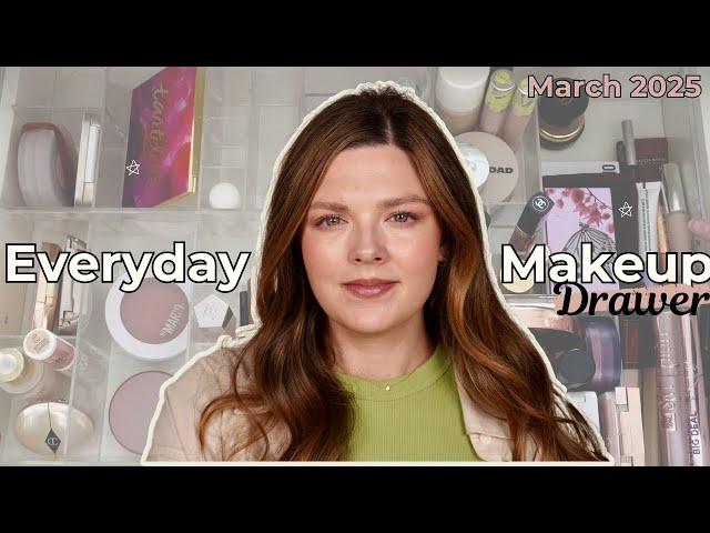 Everyday Makeup Drawer Shop My Stash & GRWM   March 2025