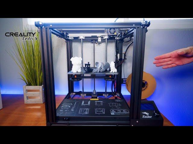 Creality Ender 5 - 3D Printer - Unbox & Setup