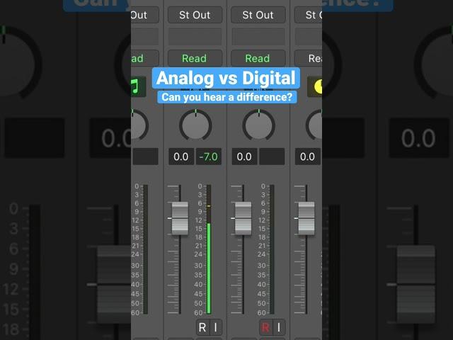 Analog Vs Digital Synth