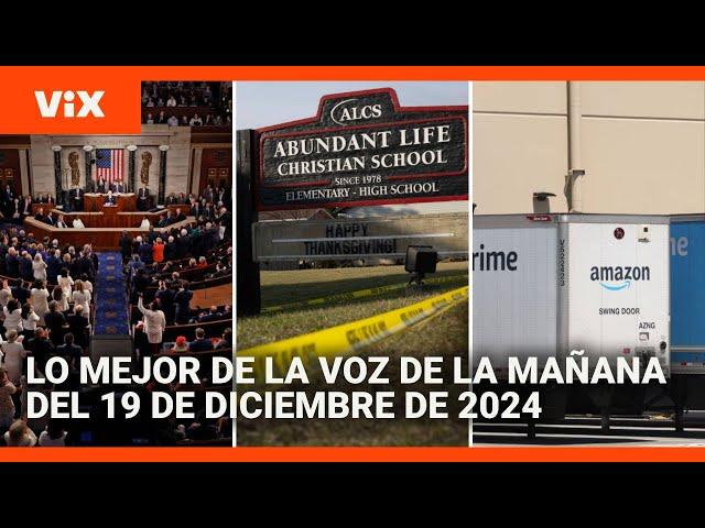 Lo mejor de Noticias Univision de la mañana | jueves 19 de diciembre de 2024