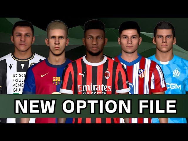 PES 2017 | New Option File 2024 For RZ-Patch - Summer Transfers (August 2024)