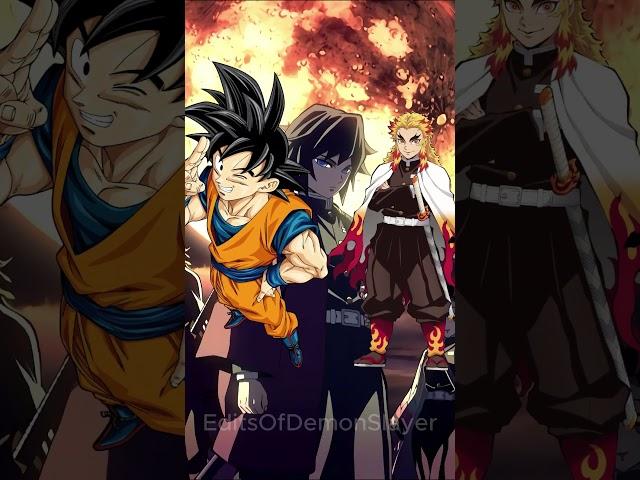 Who is strongest Goku VS Demon Slayer @G3D_Editz #edit #demonslayer #goku #dragonball