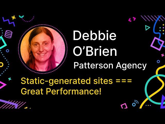 Static generated sites === great performance. What are you waiting for?