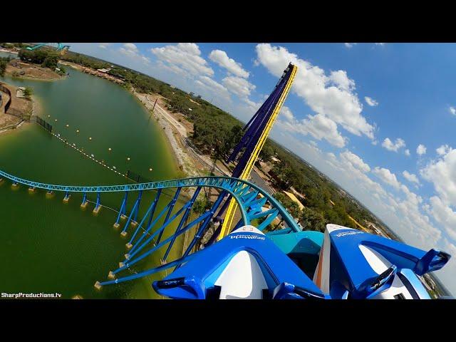 Wave Breaker: The Rescue Coaster (4K HyperSmooth POV) SeaWorld San Antonio