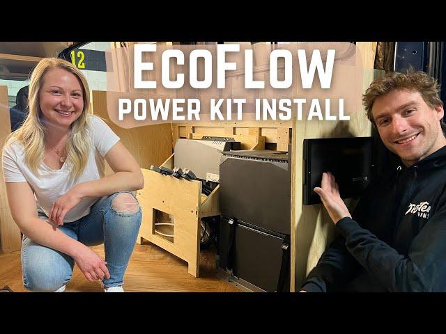 The BEST Power System for Off-Grid Van Life! EcoFlow Power Kit Install in Transit/Sprinter/Promaster