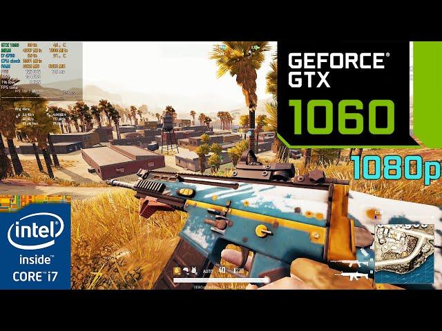 PUBG Lite: Ultra Graphics | GTX 1060 6GB + i7 4790 (Miramar Map) 1080p