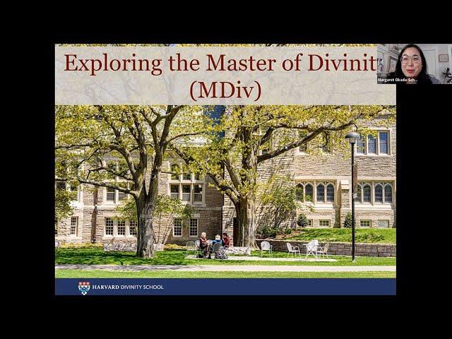 Exploring the Master of Divinity Degree | Harvard Divinity School Admissions 2024