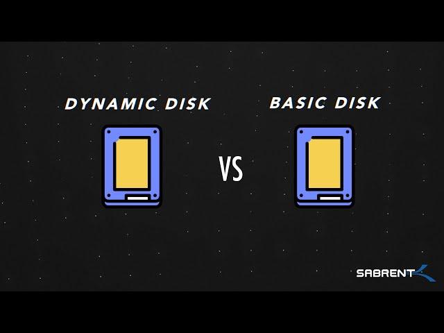 Dynamic Disk vs Basic Disk | EXPLAINED