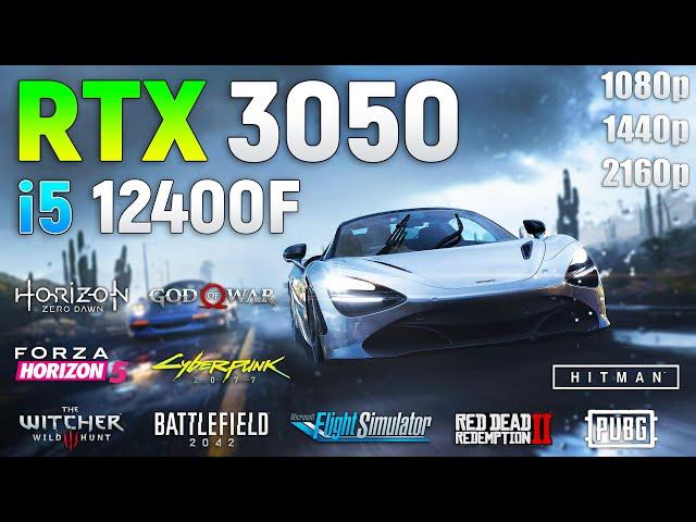 GeForce RTX 3050 - Test in 10 Games l 1080p l 1440p l 4K l