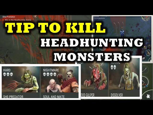 EASY WAY TO TAKE HEADHUNTING ARENA MONSTERS DOWN | HEADHUNTING EVENT - LDOE