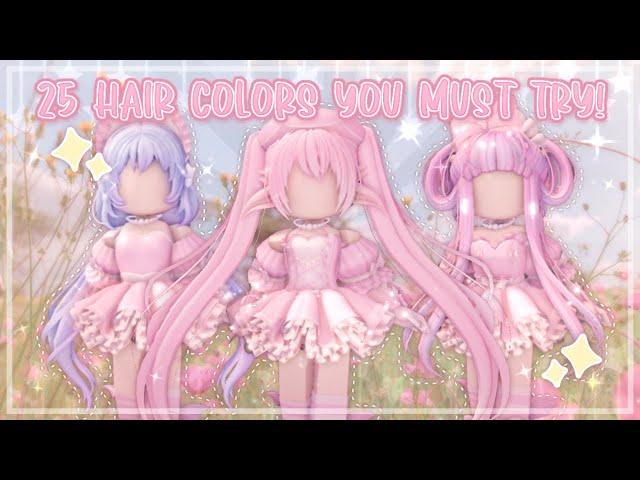 25 hair colors you MUST try! || Royale High || FaeryStellar