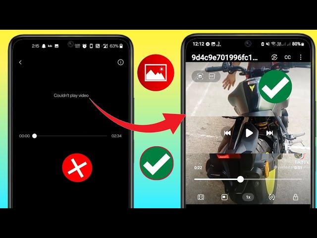 How To Solved Gallery Video Not Playing Problem || Gallery Video Not Playing in Android