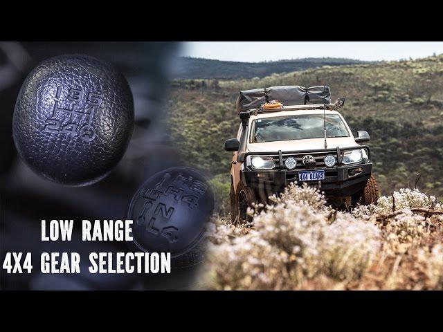 4x4 Gear Selection Low Range