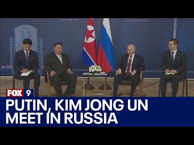 Putin, Kim Jong Un meet in Russia