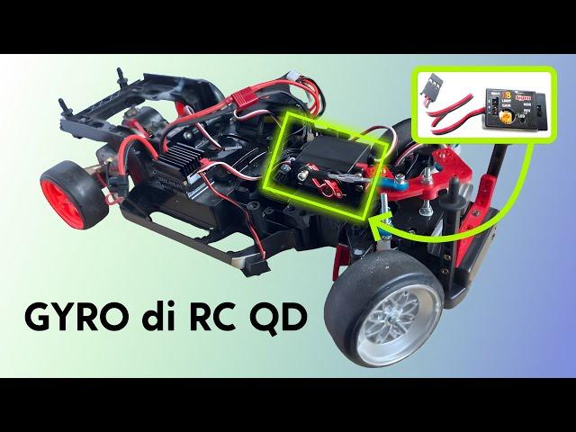 Cara Pasang GYRO di RC QD biar bisa drift stabil @KuikTip