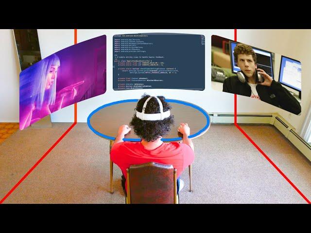 Can you code in VR? | Meta Quest 3 | Horizon Workrooms | Immersed | Fluid