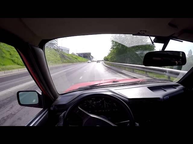 BMW E30 - Onboard ride.