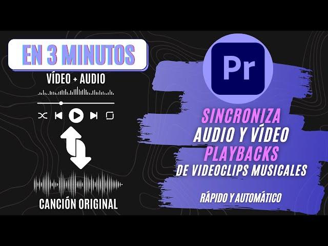 How to SYNCHRONIZE PLAYBACKS of MUSIC VIDEOS | Adobe Premiere Pro Tutorial