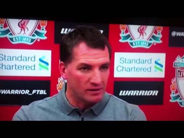 Brendan Rodgers Raheem Sterling is Technically Brilliant