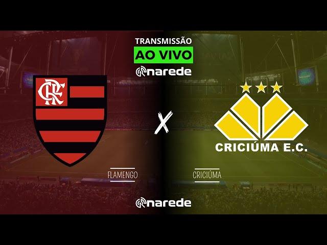 FLAMENGO X CRICIÚMA AO VIVO - TRANSMISSÃO AO VIVO BRASILEIRÃO 2024