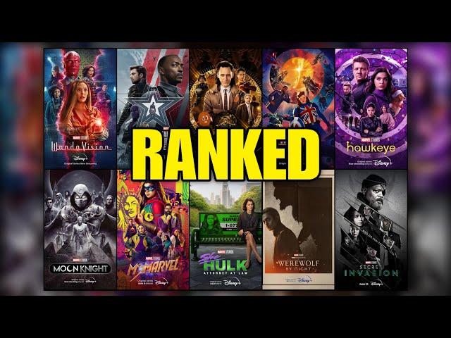 EVERY MCU Disney+ Project Ranked from WORST to BEST! 