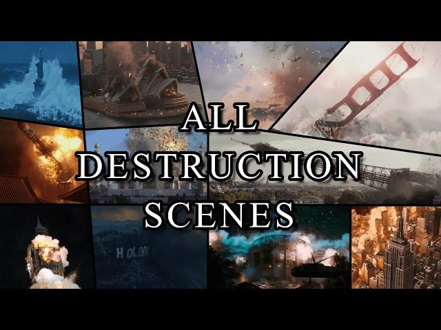 All World Landmarks Destruction (in movies)