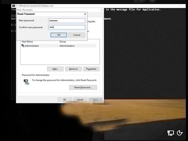 How To Reset Forgotten Password Administrator Account Windows 10