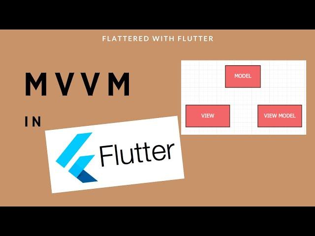 MVVM in Flutter | How to use MVVM in Flutter (2022) | Architecture Flutter app #flutter @aseemwangoo