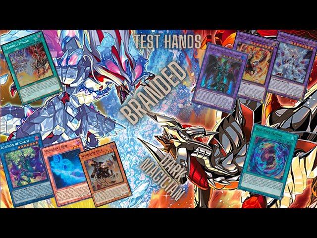 YUGIOH BRANDED DARK MAGICIAN TEST HANDS - POST ALBAZ STRIKE STRUCTURE DECK - BUDGET ENGINE/ANALYSIS!