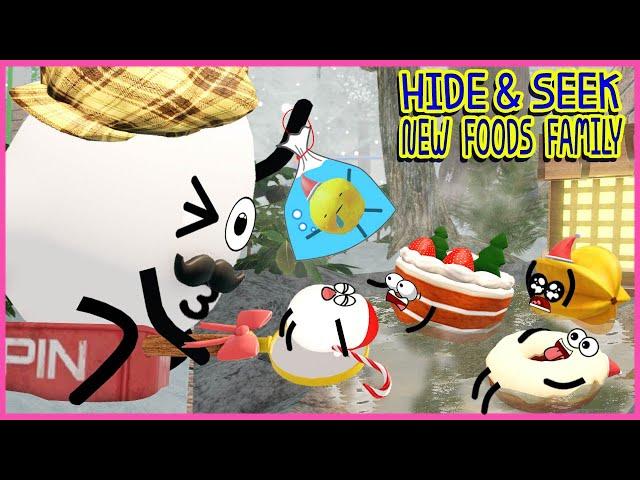 Roblox - SECRET STAYCATION HIDE & SEEK WITH CHRISTMAS NEW FOODS IN Playground